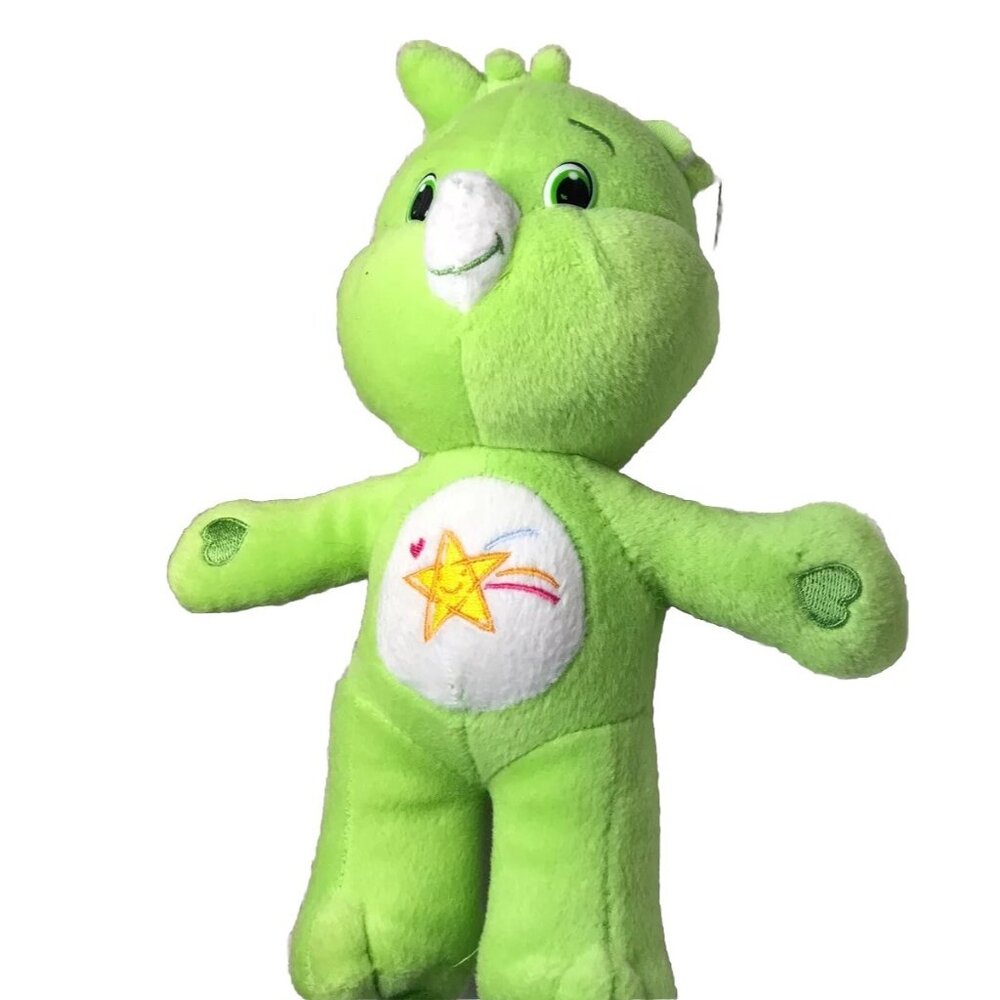Care Bears Oopsy Bear 10” Plush 2007 Shooting Star Plush Stuffed Animal Vtg Y2k